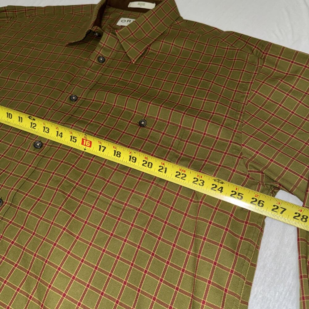 Orvis Button Down LS Shirt Men's XL Multicolor Plaid 100% Cotton (Lot Of 2) - Picture 11 of 12